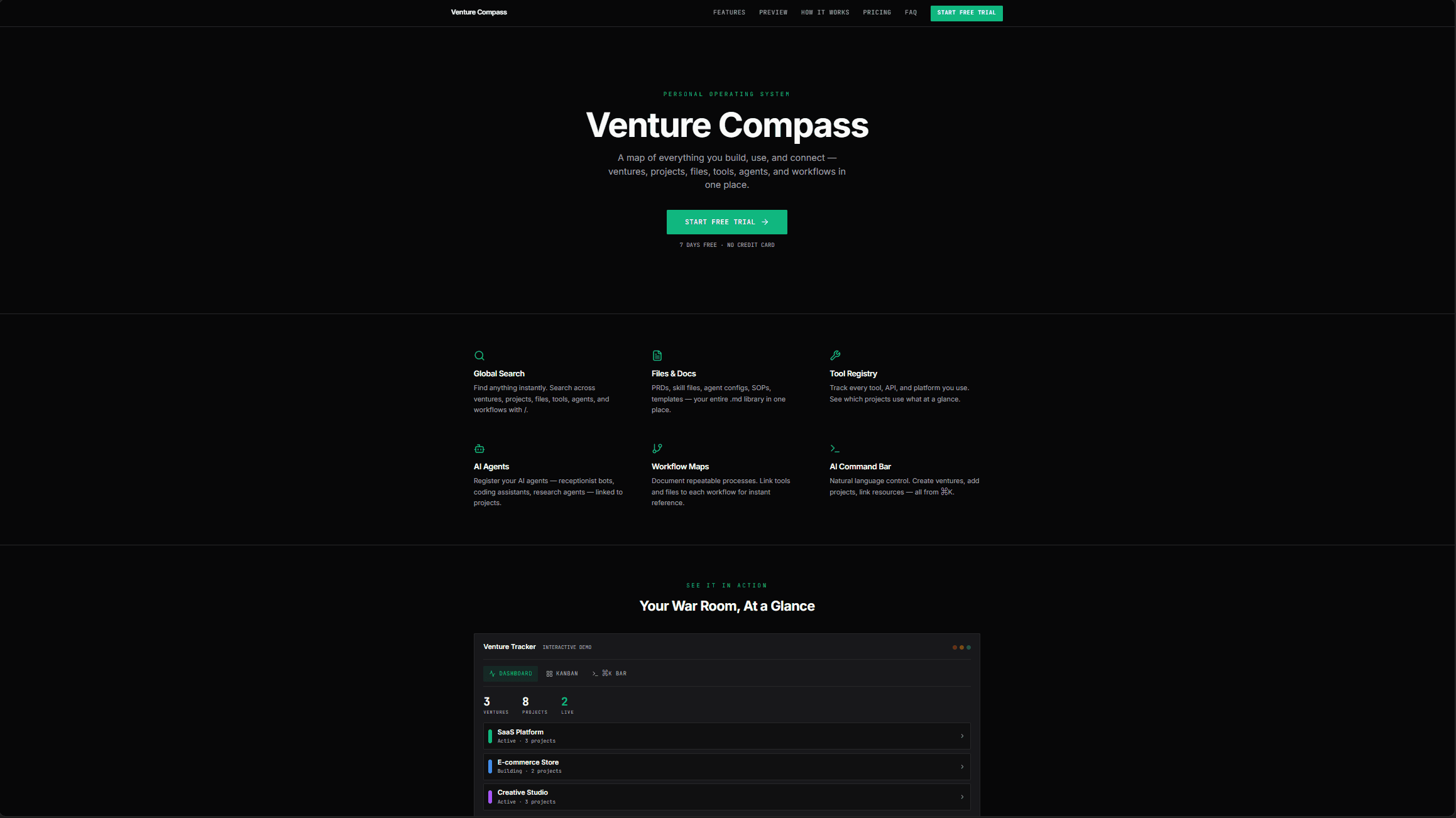 Venture Compass - screenshot 1